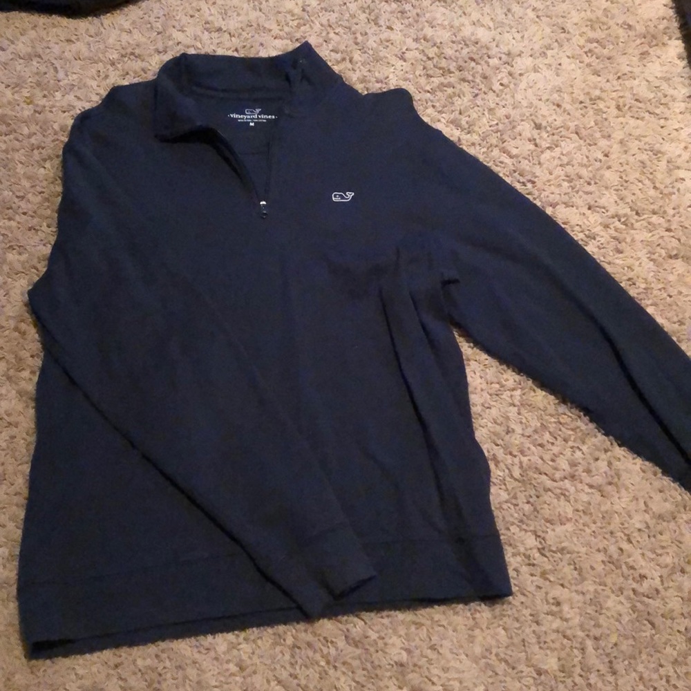 3/4 zip, Navy Blue Vineyard Vines pullover